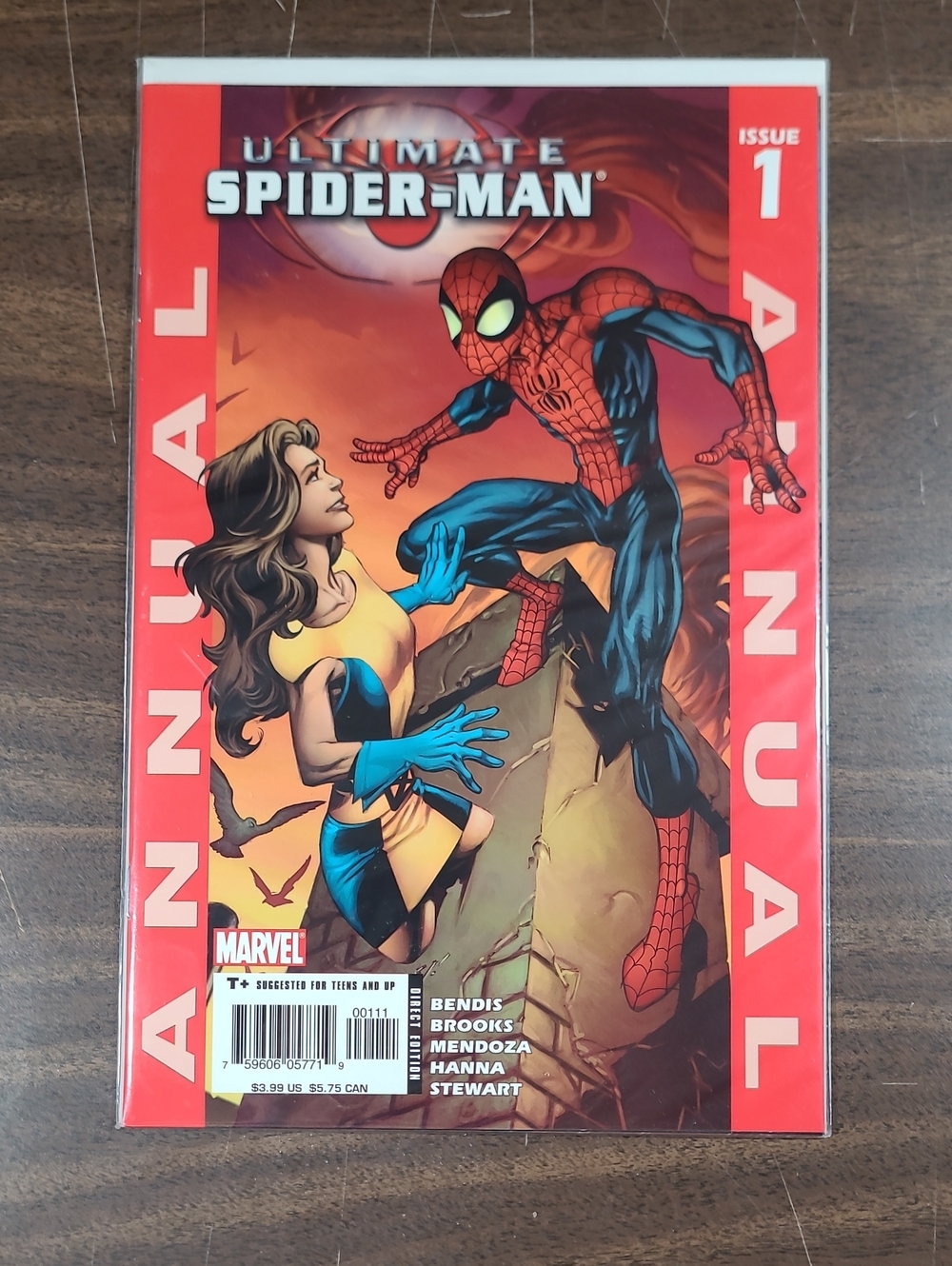 Marvel Ultimate Spider-Man Comic Book Issue #1 Bagged